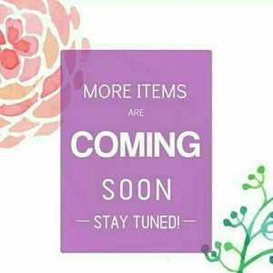 More items coming soon